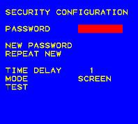 Chapter 3: Basic Operations 27 To access the Security Configuration screen: 1. Press Print Screen then F2 to access the Advanced Menus screen. 2. Highlight Setup - Security and press Enter.