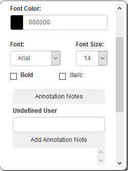 Using Text Edit Annotations Text Edit is a text annotation with pre-defined text that may also contain predefined font characteristics.