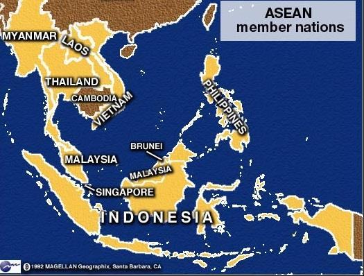 ASEAN ASSOCIATION OF SOUTHEAST ASIAN NATIONS Grouping of 10 Member States with population of more than 622 million in South