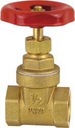 GATE VAVE Model: E0 Italy type forged brass gate valve, PN0 Size:/ ~ CECK VAVE