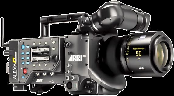 ARRI ALEXA STUDIO 4:3 XR PLUS PL Mount Optical viewfinder - Zero delay, artifact-free, natural motion portrayal - Bright and sharp full color image - Accurate color fidelity and white balance - Best