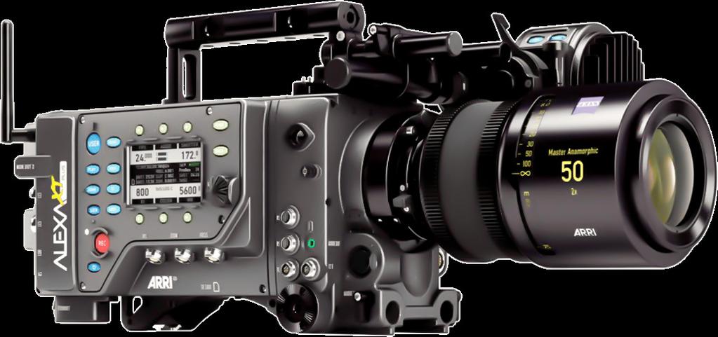ARRI ALEXA 4:3 XR PLUS PL Mount Built-in remote control features - Real-time
