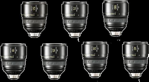 Standard Lenses Set S.35 SET LENSES ARRI ZEISS MASTER PRIME T1.