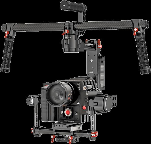 DJI RONIN Supports Cameras up to 8 Pounds Precision of Control: ±0.