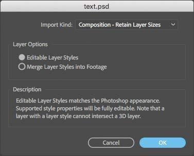 (In Mac OS, you may need to click Options to see the Import As menu.) Then click Import or Open. 5 In the Text.
