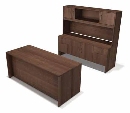 Mix and match numerous desk and credenza options to meet your exact requirements.