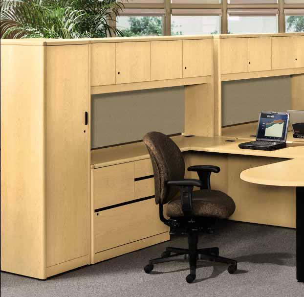 To do it with the 10700 workspace, all you have to do is see your HON dealer. 6 Team Stations in Natural Maple.