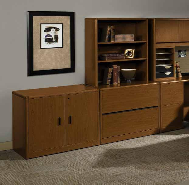 Short Modesty Panel Options in modesty panels on credenzas and returns let you decide whether your