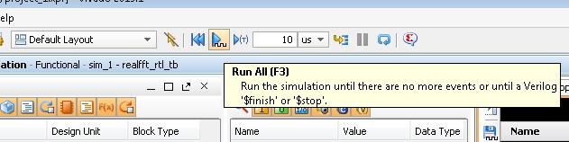 Click on Run Simulation in the Flow Navigator (Figure 216). Figure 216 Execute Simulation 11.