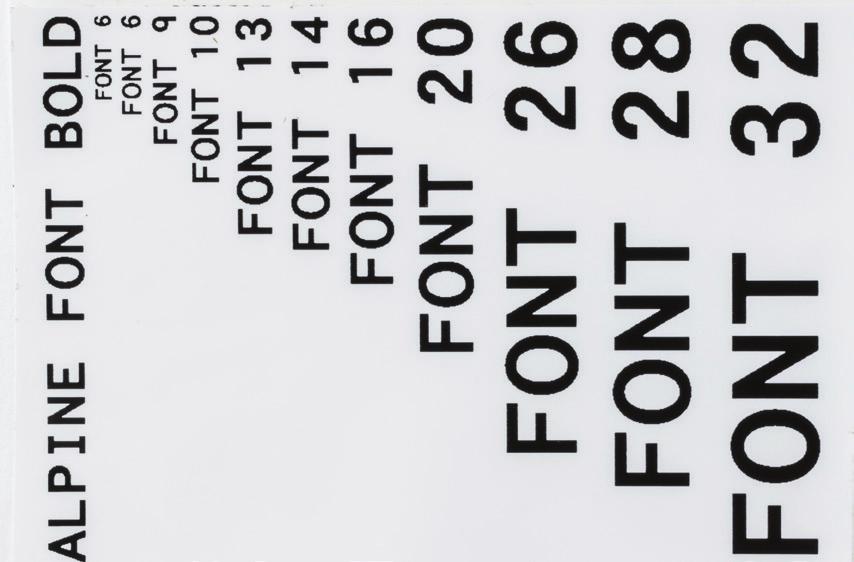 Easily Create Your Own Personalized Labels Variable Font Sizes Font sizes range from 4 to 126 (custom up to 200).