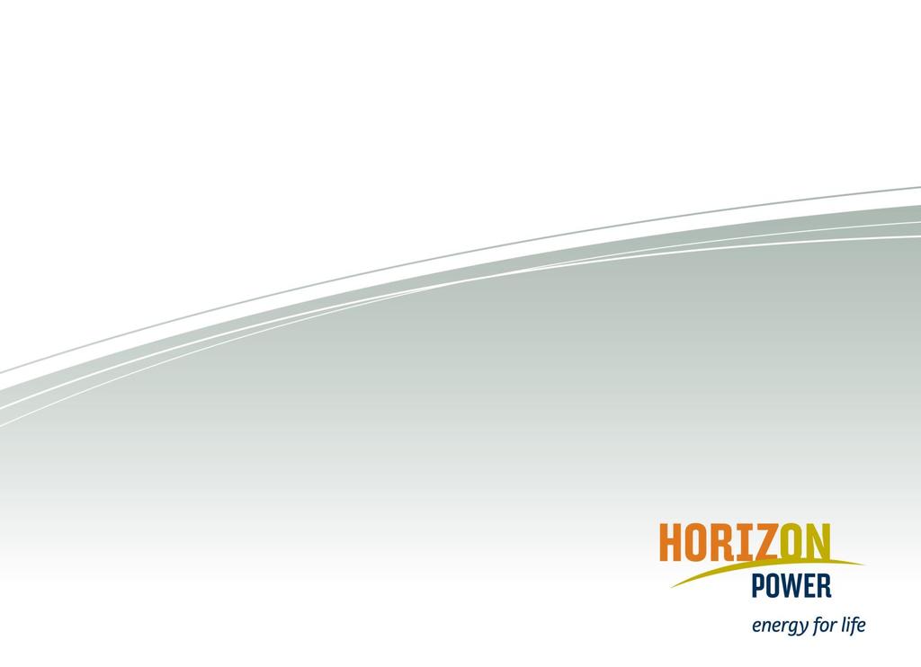 HORIZON POWER MANDATORY LINK CRITERIA For all Metering installations connected to the Horizon Power Networks Produced by: Horizon Power ABN: 579