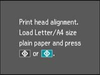 1. Make sure plain paper is loaded in the product. 2. Press the Setup button. 3.