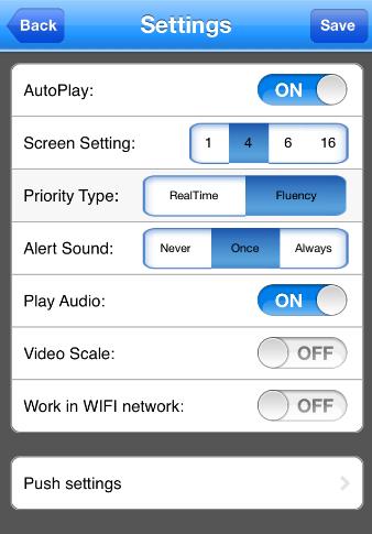 Remote Playback: Check the videos on the device Photos:Save the snapshot on the phone when viewing the cameras through the phone; after clicking Photos, you will see the photos as thumbnail.