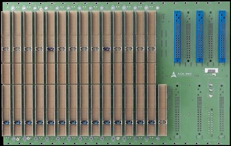 5 for all peripheral slots (P4) 8-slot 64-bit 6U CompactPCI H.110 & PICMG 2.16 Backplane Sub-system.