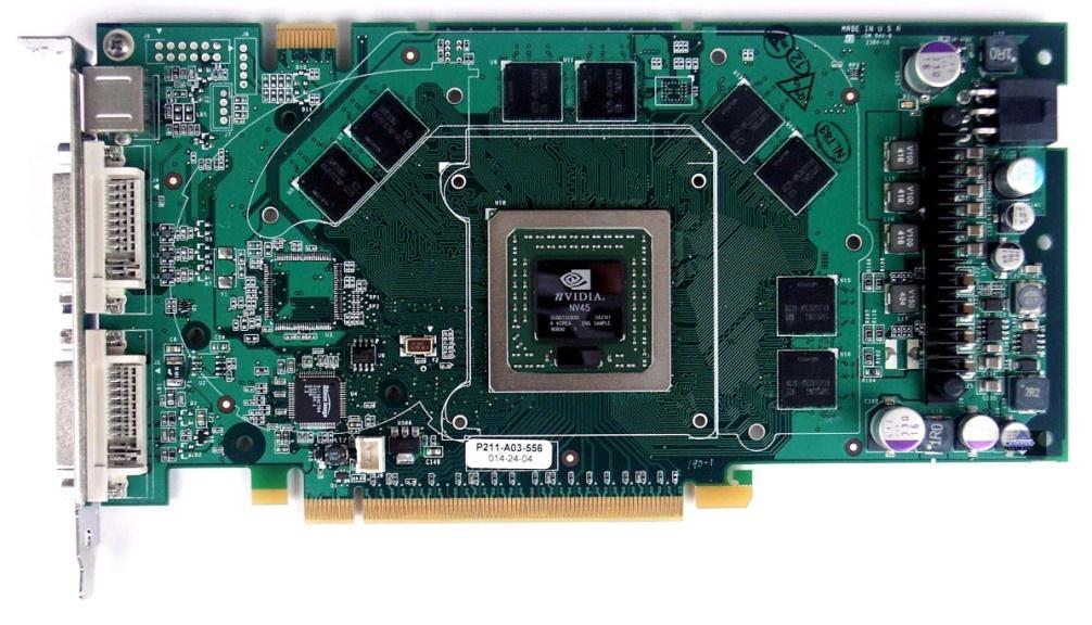 GPU Hardware in 2005 22 NVIDIA Geforce 6800GT Interface: AGP Shader Model: 3.0 DirectX: 9 Manufacturing Process: 0.
