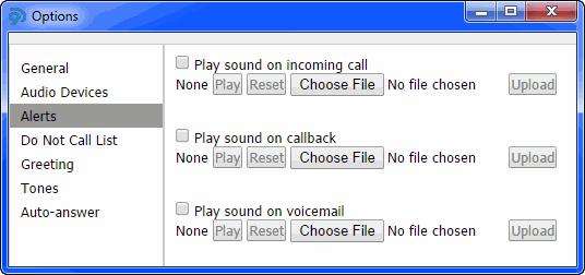 Using the Softphone Customizing Your Station Play sound on incoming call: enables a sound for incoming calls. Play sound on callback: enables a sound for callback reminders.
