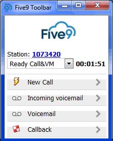 Using the Softphone Changing Your Status NOT READY options: Cannot receive calls but can make a manual call.