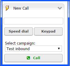 . Processing Calls Dialing Calls Number entry field. Campaign menu. 3 If appropriate, select a campaign. The choices depend on the skill groups to which you are assigned.
