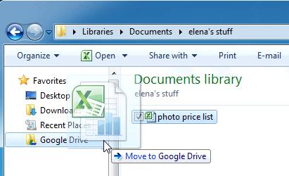 Fortunately, you can also move entire folders to Google Drive.