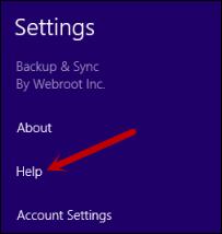 User Guide for Backup & Sync Accessing Technical Support options Webroot offers a variety of Technical Support options, including: Ticket and phone support Interactive knowledgebase Community forums
