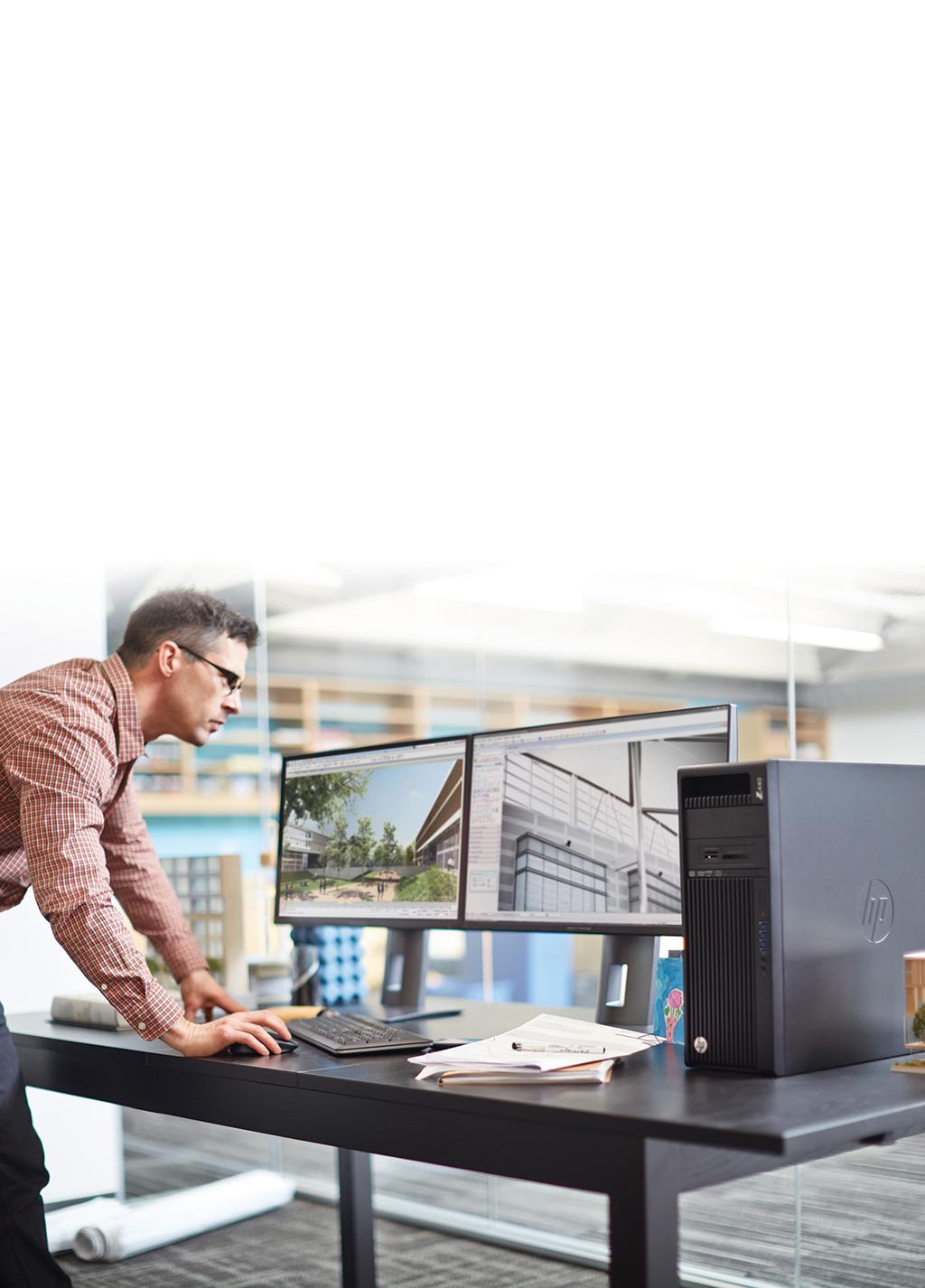 Brochure Inspiration without limits HP Z Workstations solutions Spend more time creating and less time waiting.
