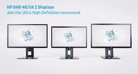 HP Z24s and Z27s IPS UHD 4K Displays HP Z24s IPS UHD 4K Display interactive tour HP Z27s IPS UHD 4K Display interactive tour Join the Ultra High Definition movement Get expansive views of your