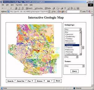 Querying by Geologic Age Querying by Geologic Age: Results Semantic