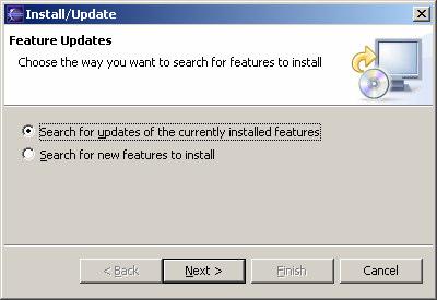 Updating your application Update UI