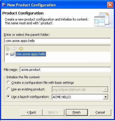 Tooling PDE cont d Product configuration and