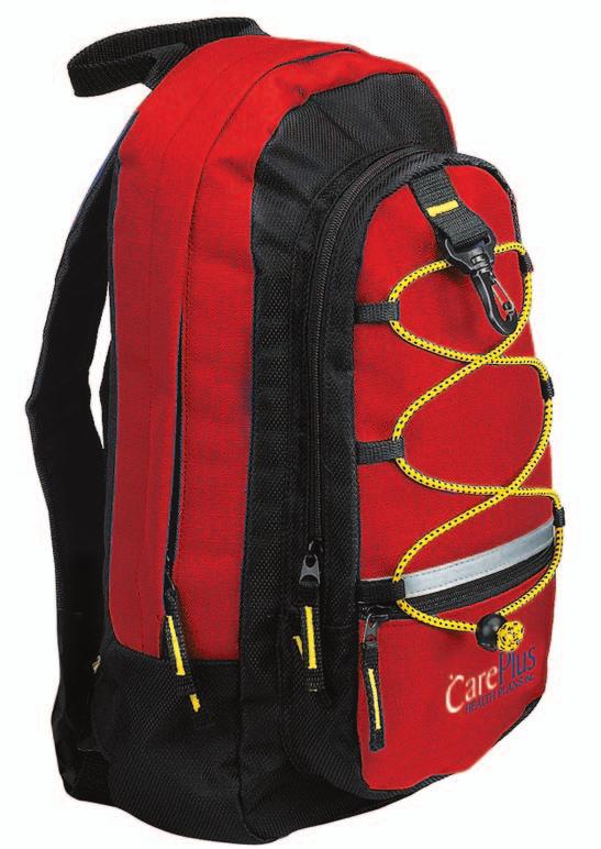 Backpack Size: 8 x 12 x 5 1/4,