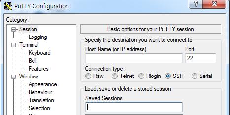 Figure 7-2.5 Download PuTTy from the internet and login to VPS a) Type in your VPS IP address (refer step 2.