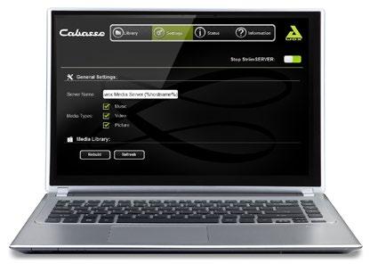 AWOX CABASSE STREAM CONTROL Smartphone and tablet application to control WiFi enabled StriimLIGHT, StriimLINK and StriimSOUND