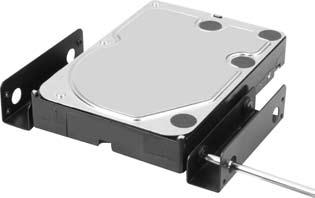 6. Installation of a HDD 1. Remove the case s right side panel. 2.