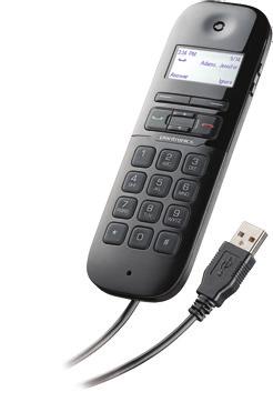 Make the evolution to PC communications simple with the new Calisto 240 USB handset. An LCD display and integrated speakerphone means making calls from your PC is easier than ever.