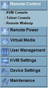 7.1 Remote console KVM