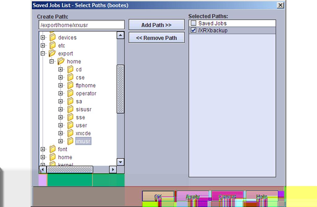Figure 4: Workplace Settings window b) c) d) e) Select the Job Manager tab. In the Saved List area, select Show. Select Jobs in selected paths.