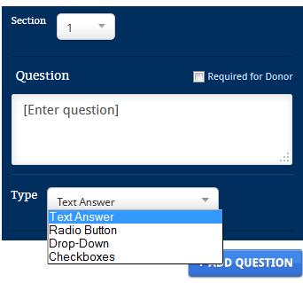 Set Up Donor Options Customize your donor s experience.