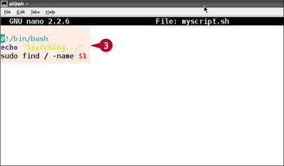 Shell scripts raspi-config is actually a Bash shell script (Linux script files typically have the file extension.