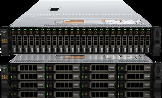 Dell PowerEdge 720XD Top version: holds 26 2.