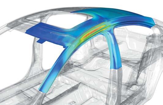 Advanced Simulation: FE modeling and simulation NX CAE Benefits Speed simulation processes by up to 70 percent Increase product quality by rapidly simulating design trade-off studies Lower overall