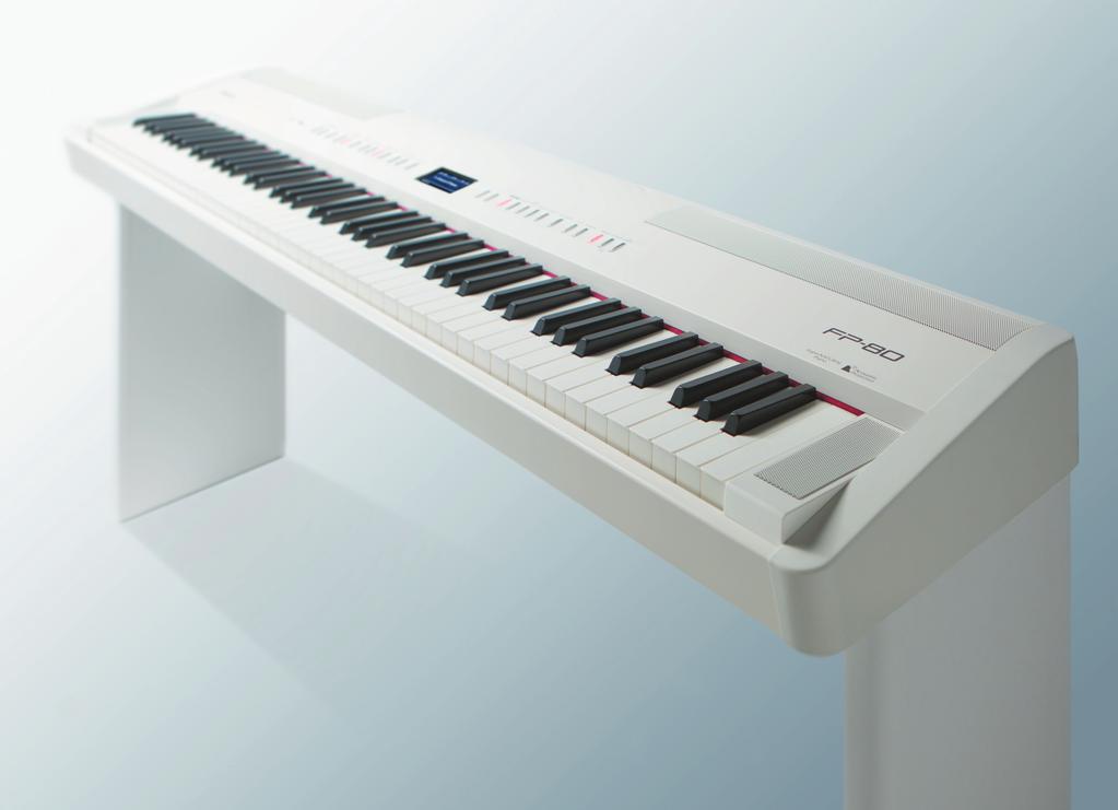 Premier Technologies for an Authentic Piano Experience at Home The sophisticated FP Series is the ideal choice for piano enjoyment in modern living spaces, offering tone, touch, and expressiveness to