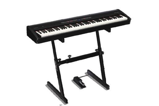 Roland s acclaimed SuperNATURAL Piano technology powers the onboard grand piano sounds, delivering world-class performance with seamless velocity response, natural tone decay, and authentic key-range