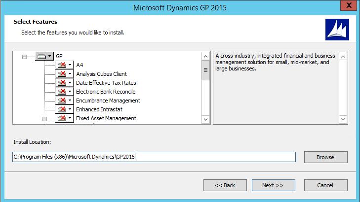 PART 2 MICROSOFT DYNAMICS GP INSTALLATION The installation program verifies that your system has the minimum operating system required to run Microsoft Dynamics GP.