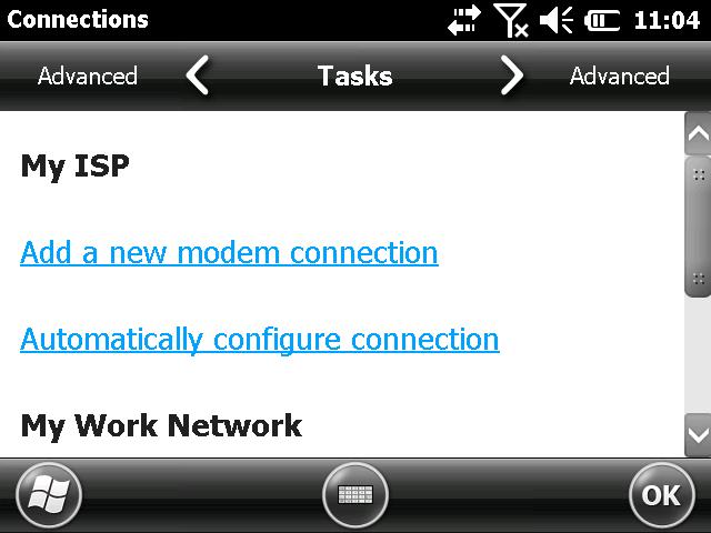 Select Automatically configure connection. The name of your carrier appears. Select Next.