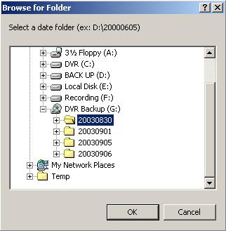Click on the data file listed as a date of the CD Drive (see diagram). Click O.