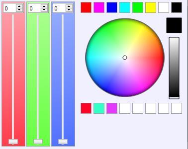 Two types of gradients are available: Static gradient: the generated effect contains a single step and devices reproduce the colors fade according to their ID and device
