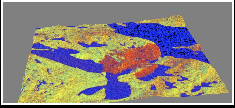 SAR Post-Processing: InSAR Coherence-Based Change Detection: Recent example Greenland wildfire -