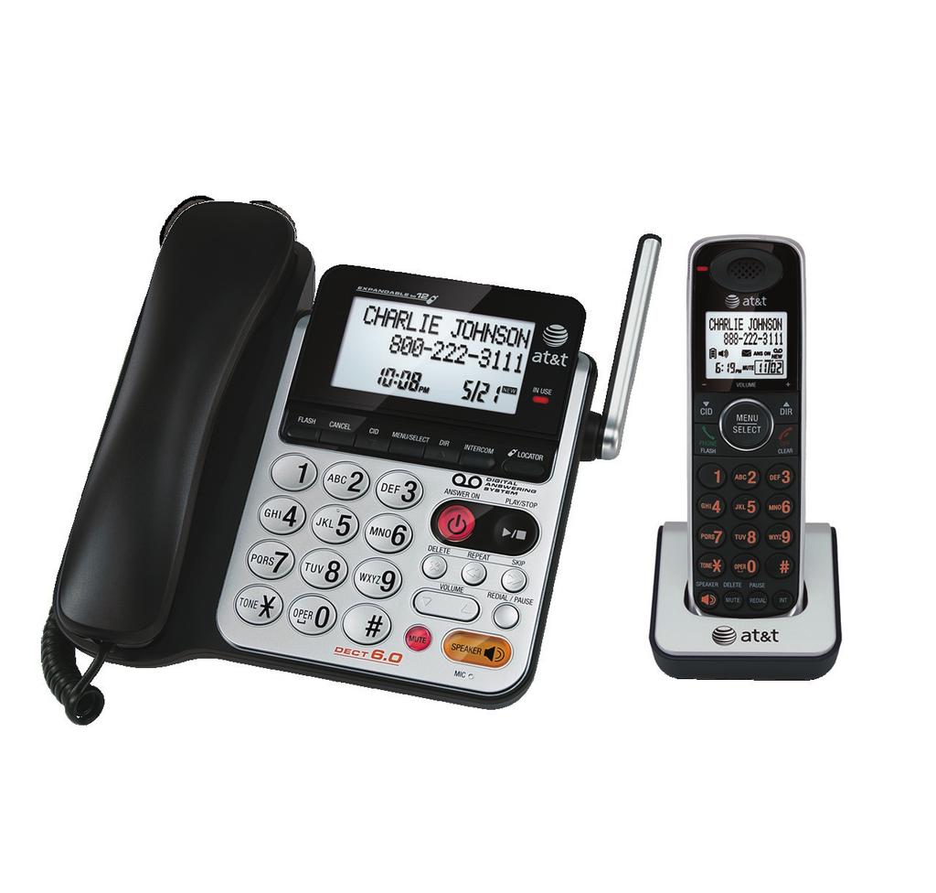Intercom Conference Between an Outside Line and up to 5 Handsets Use up to 5 Handsets on a Call 50