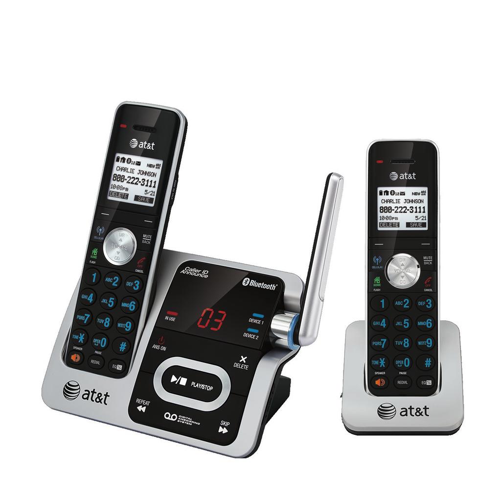 is paired to the base, the TL92271 will automatically connect when the device is in range**** Swap Between CELLULAR and HOME Line Calls