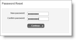 GETTING STARTED WITH ONLINE BANKING FOR BUSINESS RESETTING A FORGOTTEN PASSWORD 6. Type your new password in both fields. 7. Click Finish. Your password has been changed.